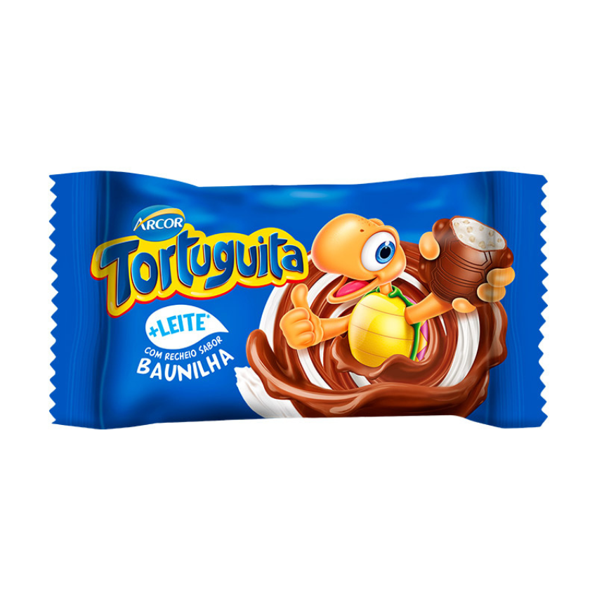 Tortuguita Baunilha / Tortuguita Vanilla Chocolate - Arcor (15,5g)
