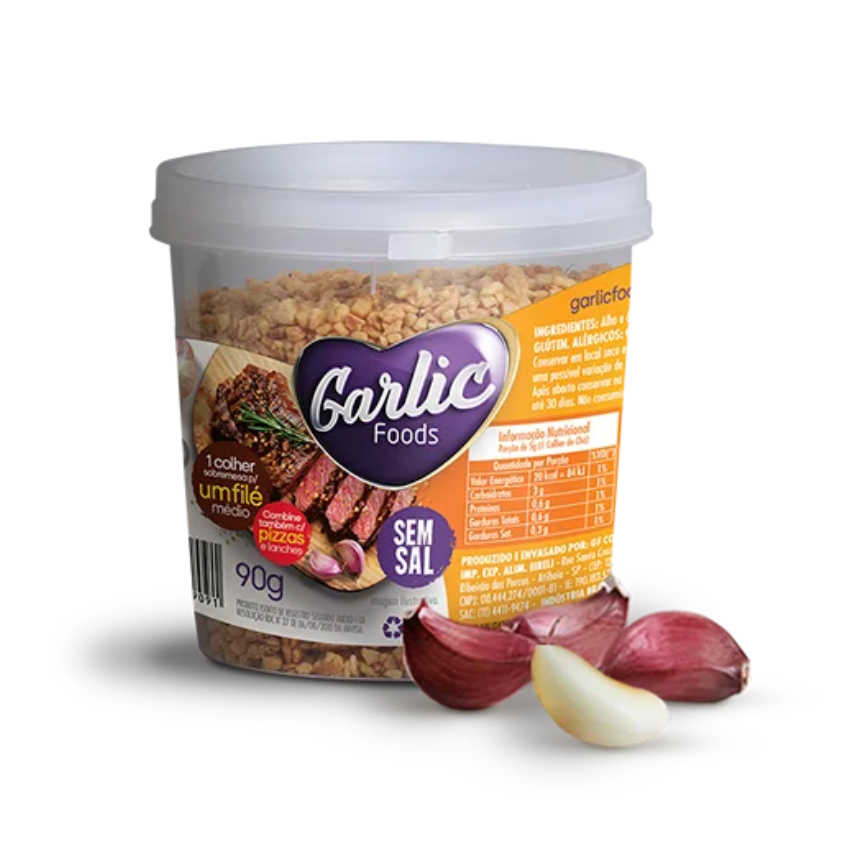 Alho Frito / Fried Garlic - Garlic Foods (90g)