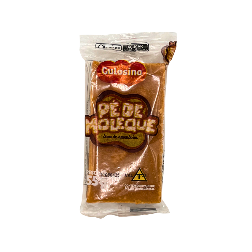 Pé de Moleque / Crunchy Peanut Bar - Gulosina (55g)