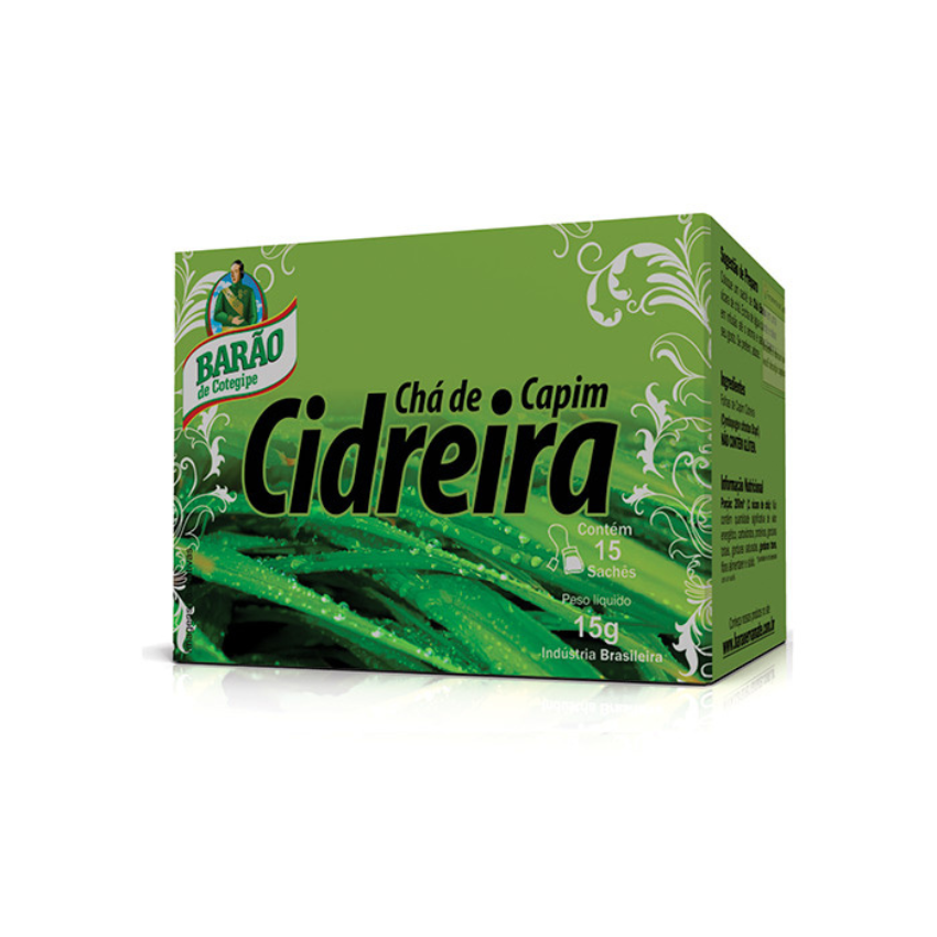 Chá de Capim Cidreira / Lemongrass Tea - Barão (15g)
