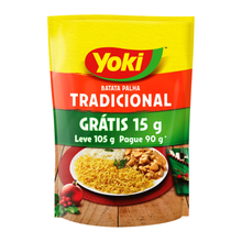 Batata Palha Tradicional / Shoestring Potatoes - Yoki (90g + 15g)