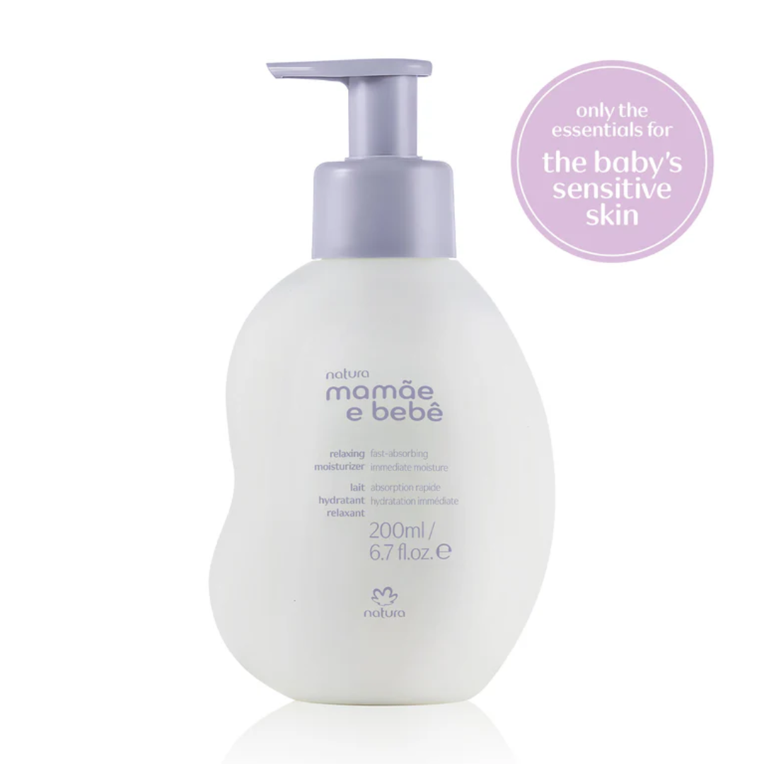 Baby Moisturizer Relaxing Fragrance - Mamãe e Bebê (200ml)