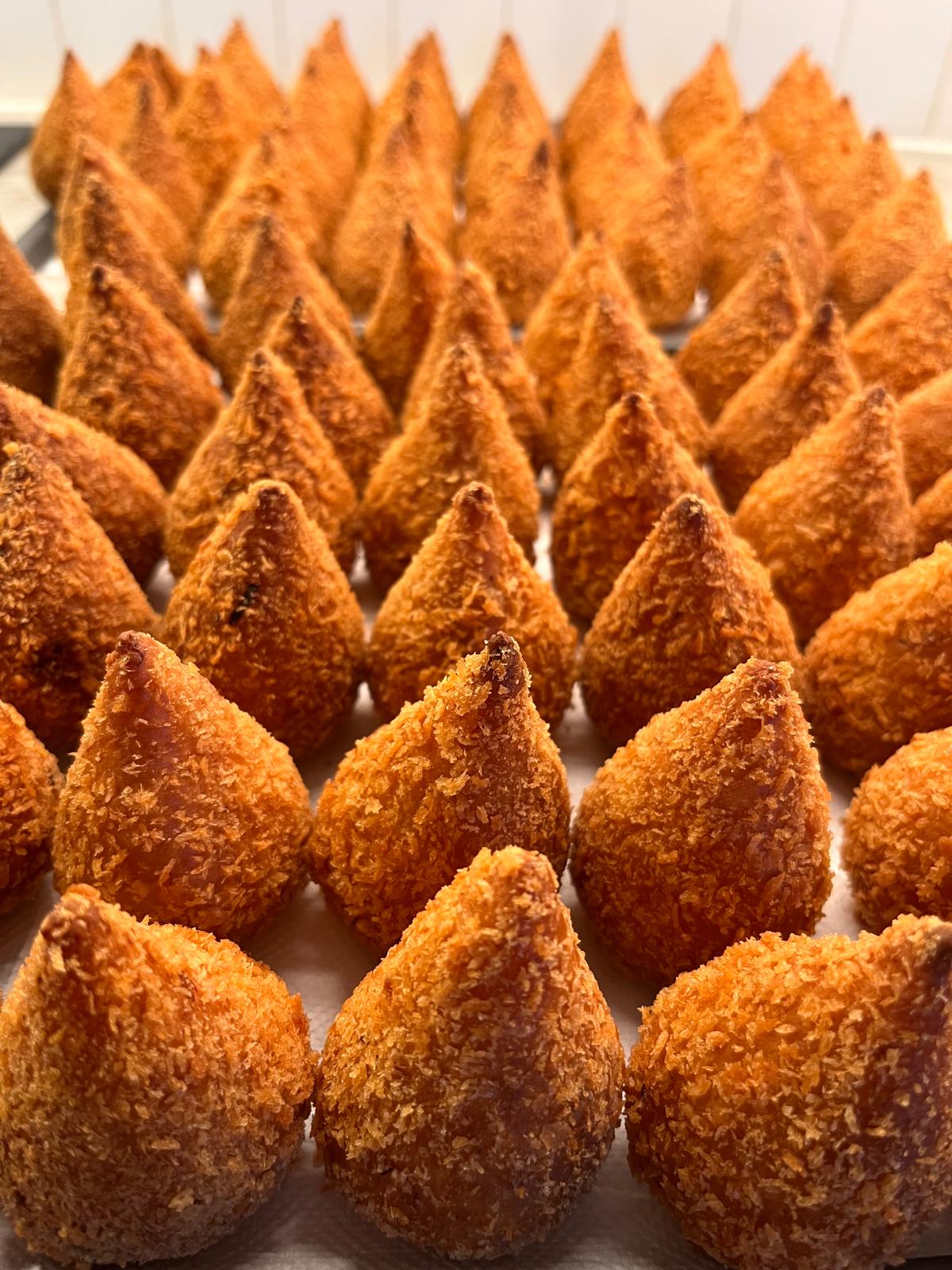 Coxinha de Brócolis com Queijo / Broccoli & Cheese Croquettes - BrSeCook