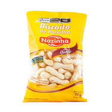 Biscoito de Polvilho Sabor Queijo / Cassava Chips Cheese Flavor - Nazinha (70g)