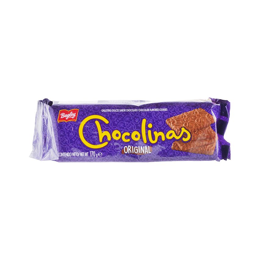 Galletitas de Chocolate Chocolinas / Chocolinas Chocolate Biscuits - Arcor (170g)