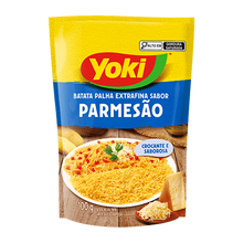Batata Palha Parmesão / Shoestring Potatoes with Parmesan Flavor - Yoki (100g)