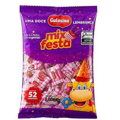 Mix Festa Doces Sortidos / Brazilian Assorted Sweets Party Mix - Gulosina (1kg)