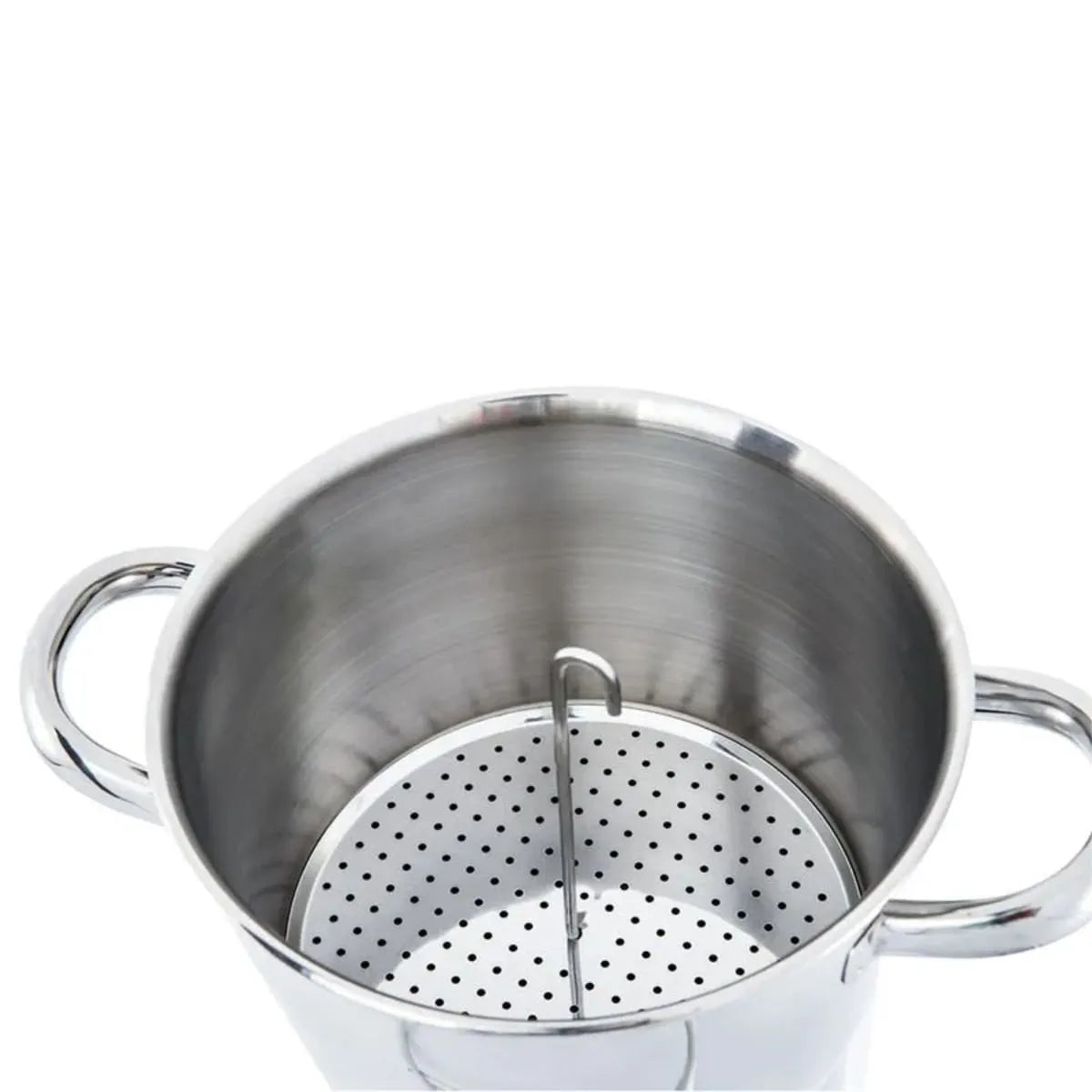 Cuscuzeira Lyon Aço Inox / Stainless Steel Couscous Steamer - Brinox (2 liters capacity)