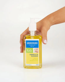 Sabonete Líquido de Glicerina Bebê Tradicional / Baby Glycerin Liquid Soap - Granado (250ml)