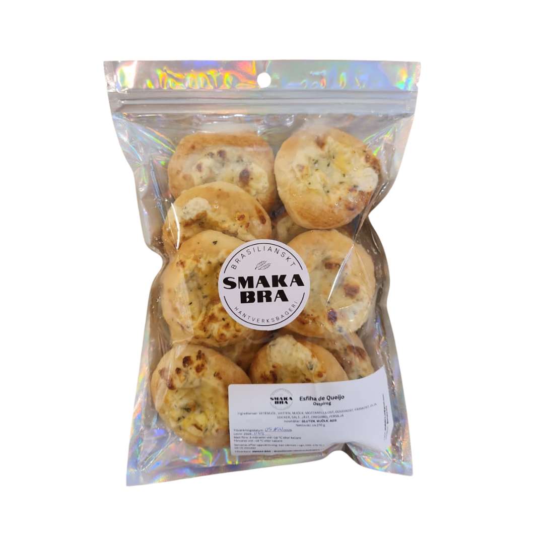 Esfiha Sabores Diversos / Sfiha - SMAKA BRA (10 un.)