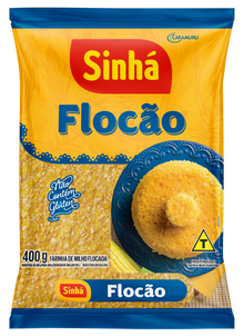 Flocão de Milho / Flaked Corn Flour - Sinhá (400g)