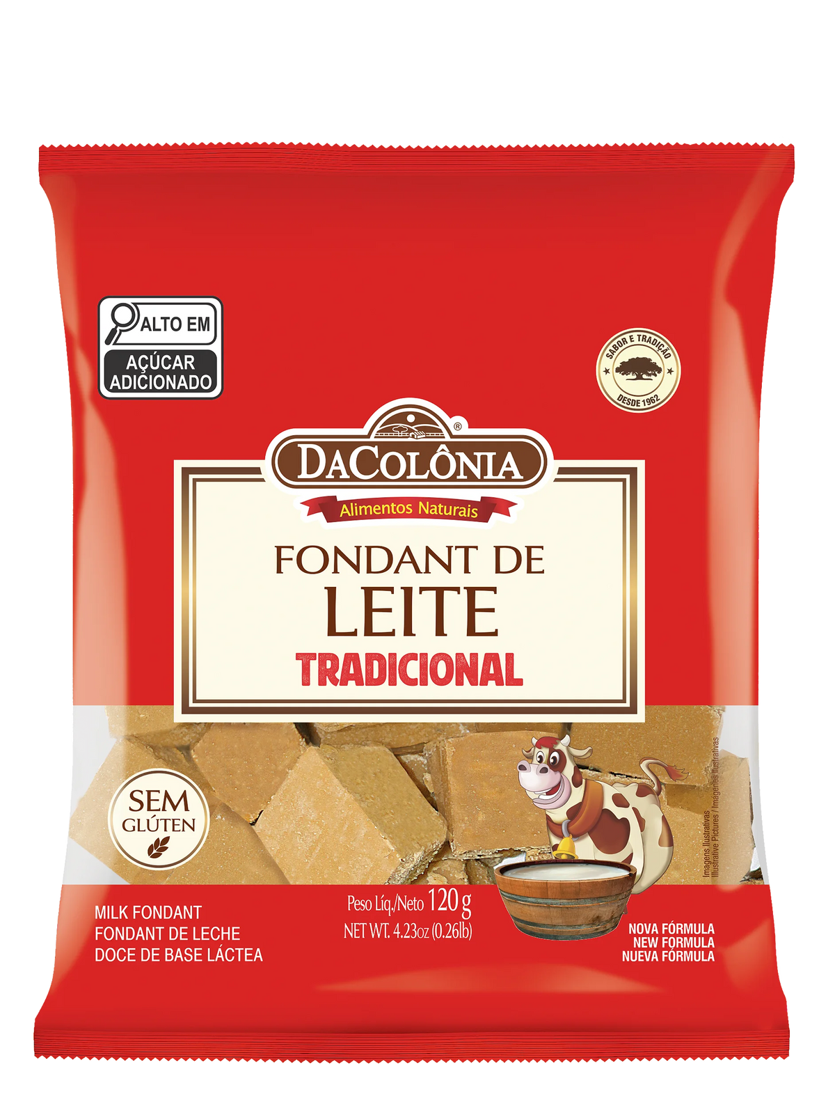 Fondant de Leite Tradicional / Traditional Milk Fondant - Da Colônia (120g)