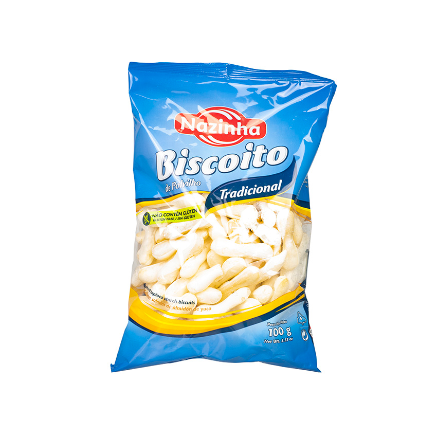 Biscoito de Polvilho / Manioc Chips - Nazinha (100g)