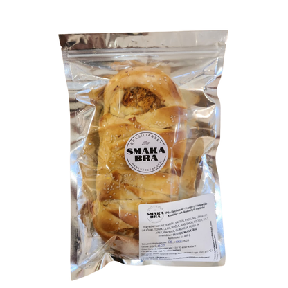 Pão Recheado Grande Sabores Diversos / Stuffed Bread - Smaka Bra