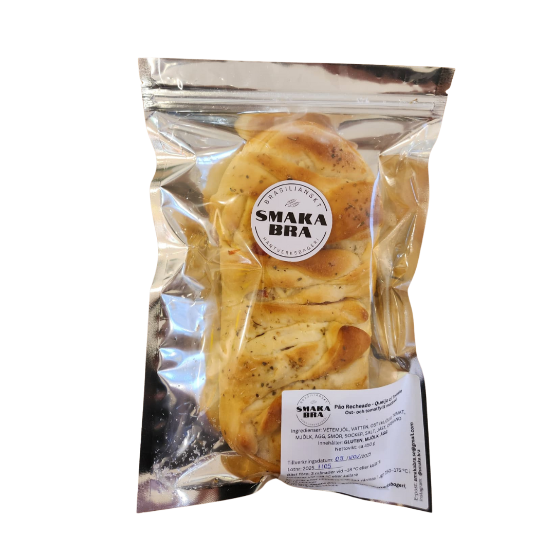 Pão Recheado Grande Sabores Diversos / Stuffed Bread - SMAKA BRA