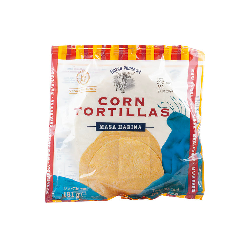 Tortilhas de Milho / Corn Tortillas - Nuevo Progreso (181g)