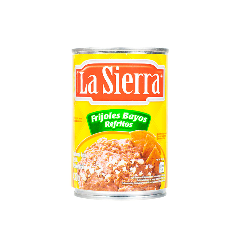 Frijoles Bayos Refritos / Fried Smashed Brown Bean - La Sierra (430g)