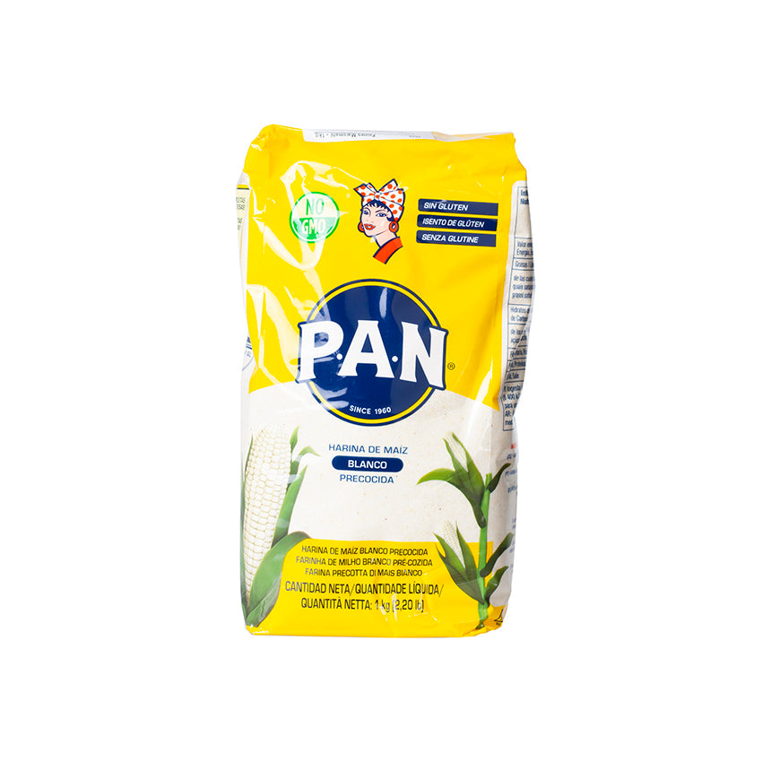 Farinha de Milho Branco / White Fine Maize Flour - Pan (1kg)