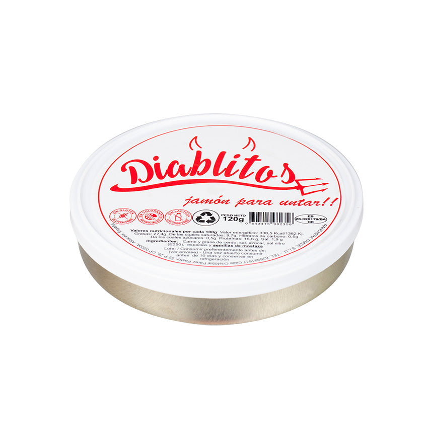 Paté de Jamón - Diablitos (120g)