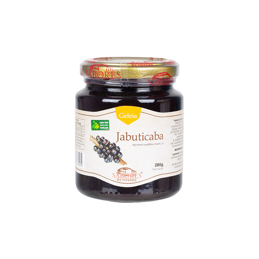 Geléia de Jabuticaba / Jabuticaba Jam - Sabores da Vivenda (280g)