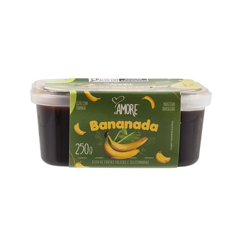 Bananada de Corte / Brazilian Banana Dessert - Amore (250g)