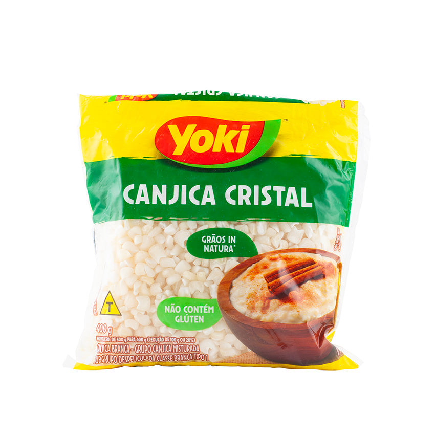 Canjica Branca / Peeled White Corn - Yoki (400g)