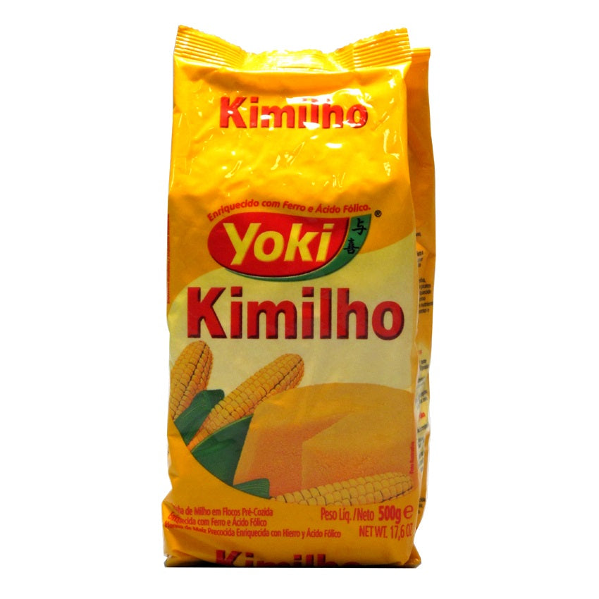 Farinha de Milho Kimilho / Corn Flakes for Couscous - Yoki (500g)