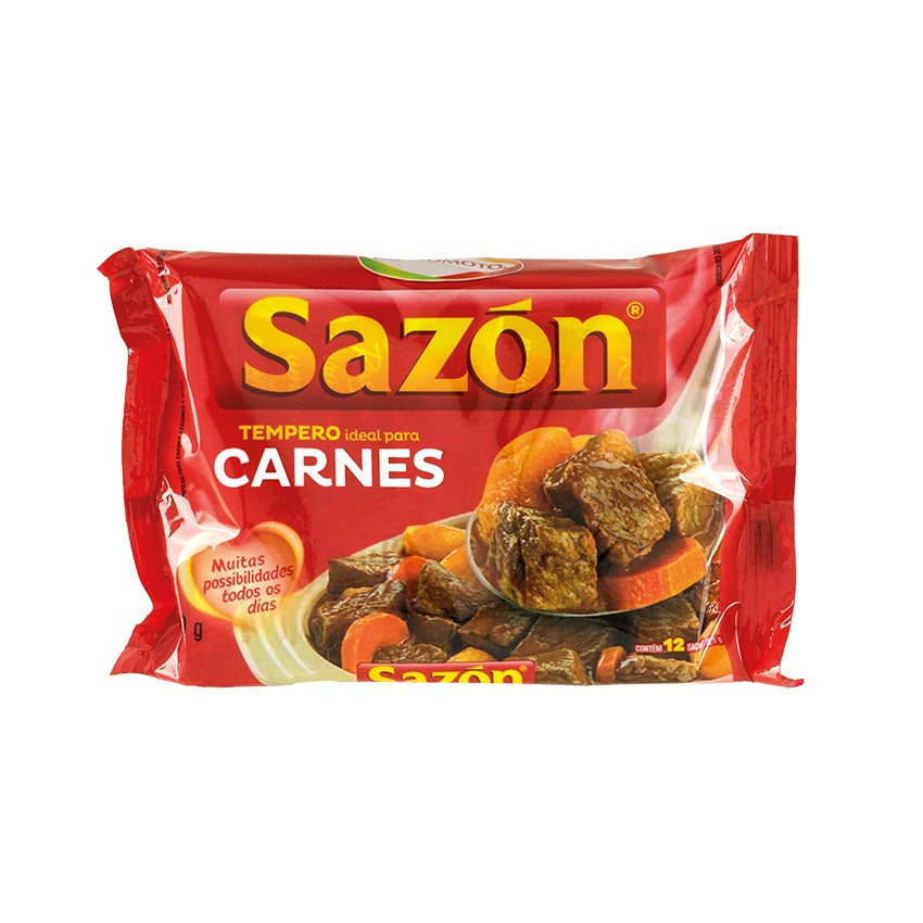 Sazon Carnes - Seasoning Mixture for Meat - Ajinomoto (60g)