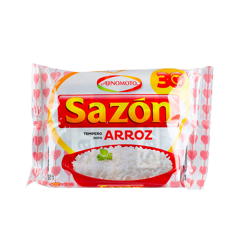 Sazon Red Rice Sazon Arroz - Seasoning Mixture for Rice - Ajinomoto (60g) – Brazil & Co.