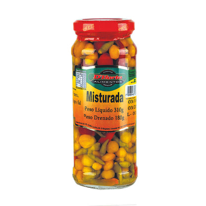 Mix Pimenta Misturada / Chili Peppers Mix - D'Horta (310g)