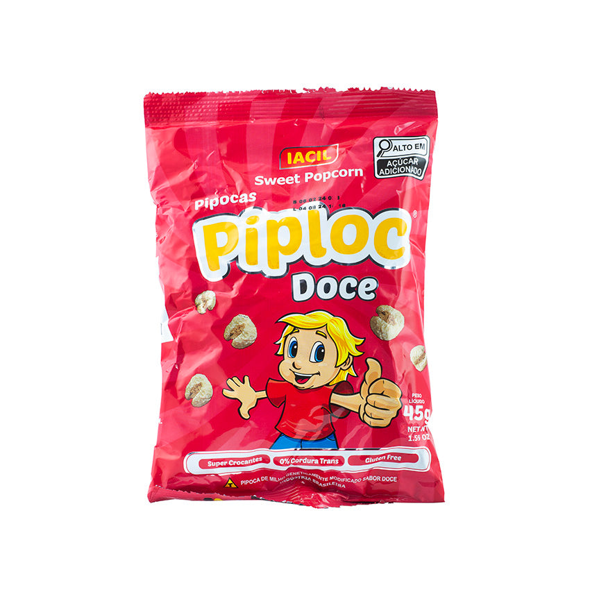 Pipoca Doce / Sweet Popcorn - Piploc (45g)
