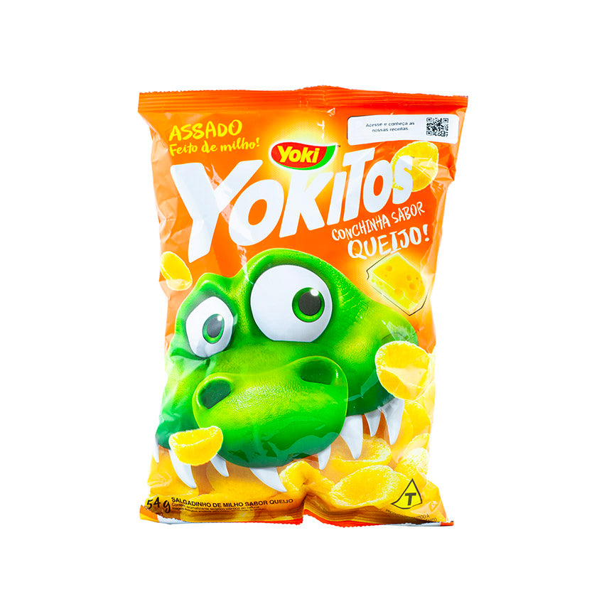 Yokitos Sabor Queijo / Chips with Cheese Flavor - Yoki (54g)