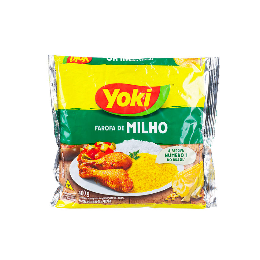 Farofa Pronta de Milho / Spiced Corn Flour - Yoki (400g)