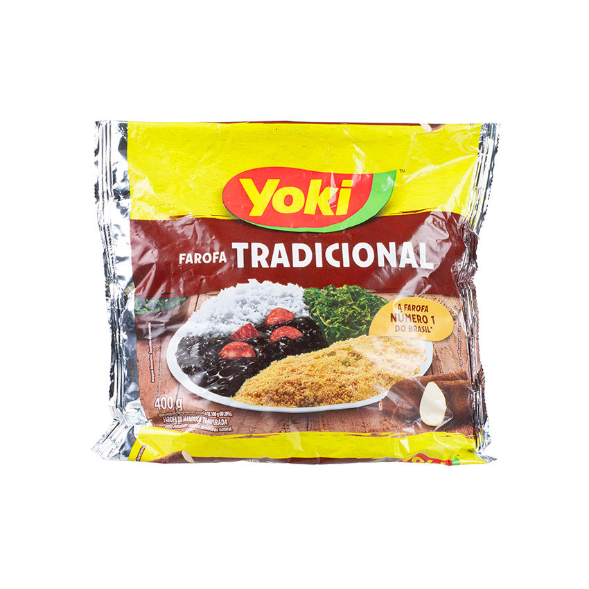 Farofa Pronta Tradicional / Spiced Manioc Flour - Yoki (400g)