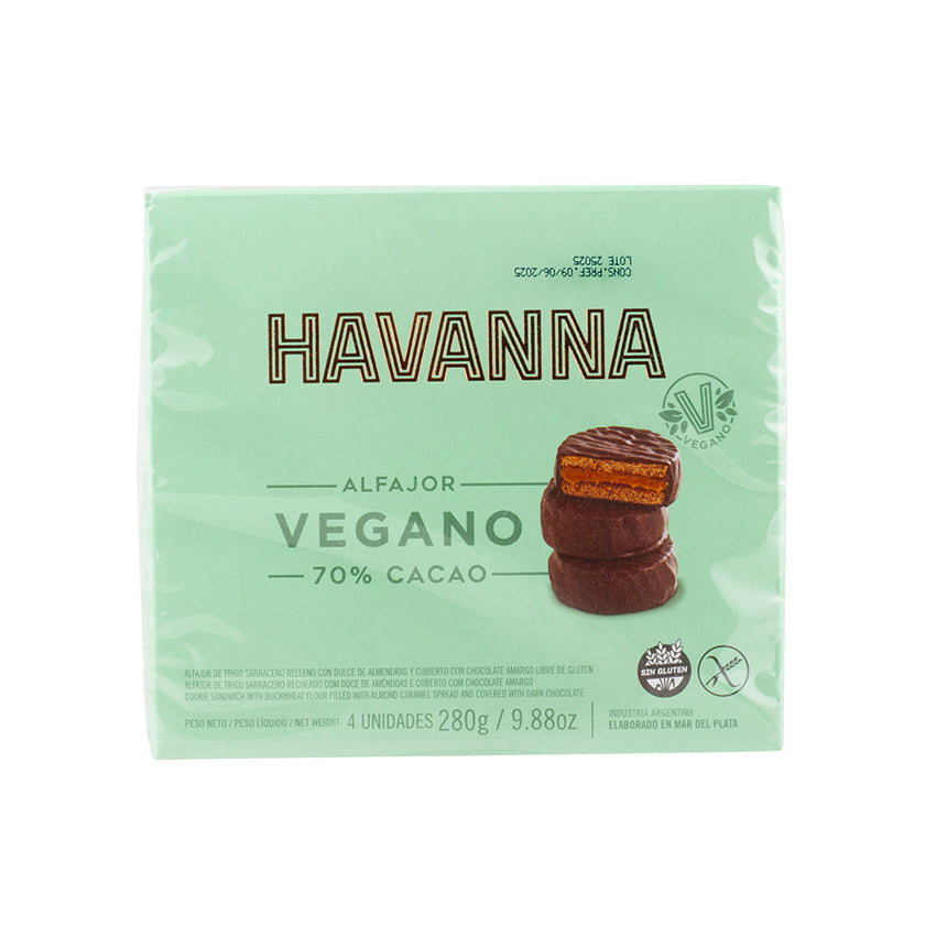 Alfajor Vegano / Vegan Alfajor - Havanna (280g - 4 units)