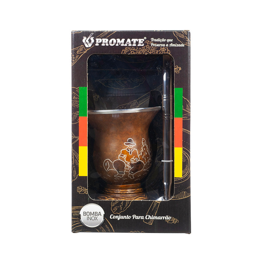 Conjunto Chimarrão Selecionado / Mate-tee Chimarrão Set - Promate