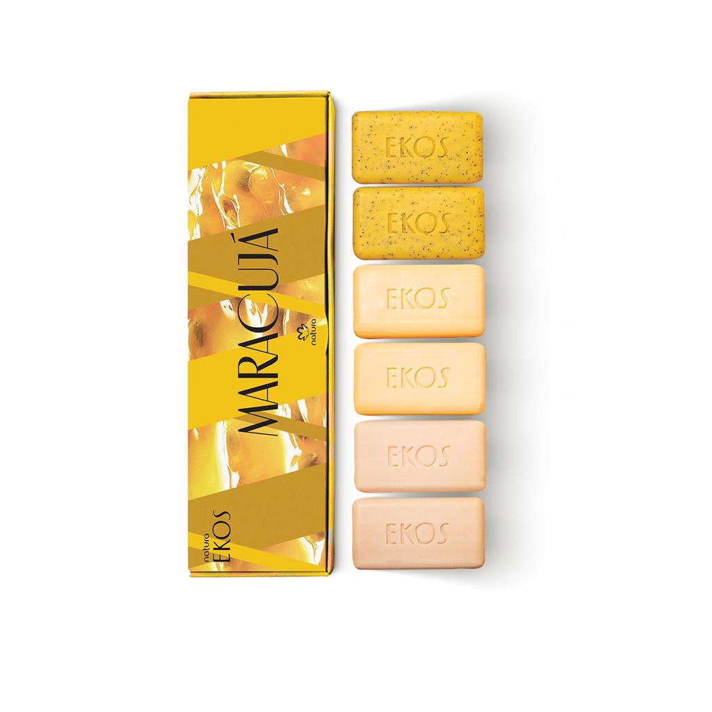Mini Soaps Maracuja Natura Ekos (6x25g)