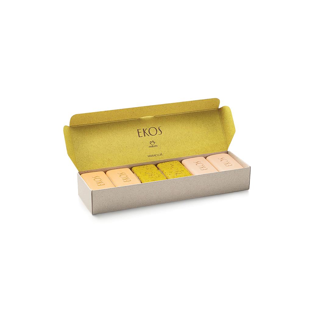 Mini Soaps Maracuja Natura Ekos (6x25g)