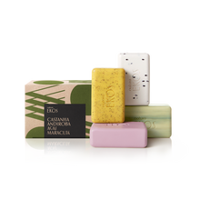 Creamy And Exfoliating Soaps (açaí, andiroba, castanha, maracujá) - Natura Ekos (4x100g)