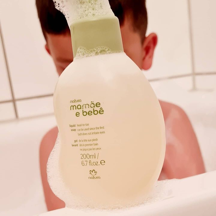 Baby Liquid Soap Head-To-Toe - Mamãe e Bebê (200ml)