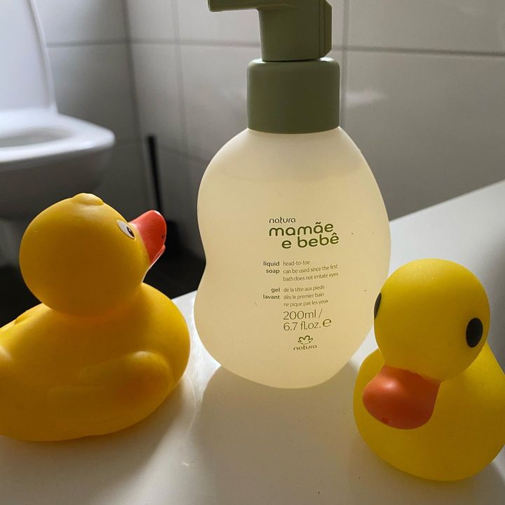 Baby Liquid Soap Head-To-Toe - Mamãe e Bebê (200ml / 50ml)